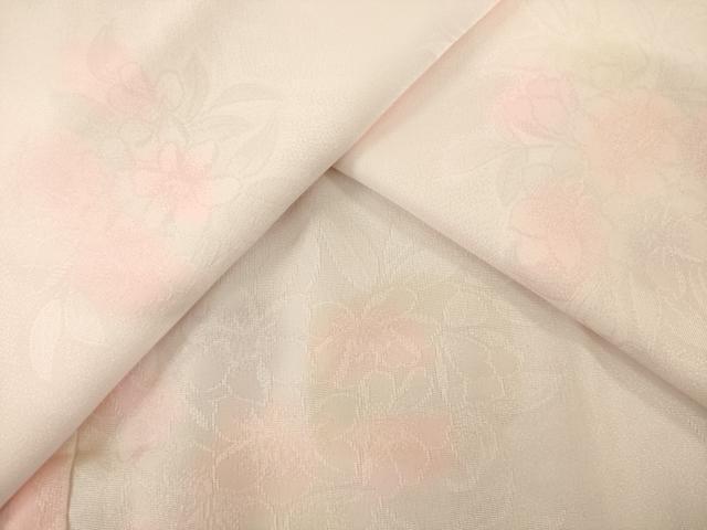 平和屋着物●長襦袢　無双仕立て　草花地紋　暈し染め　洗える着物　AABH9558ck
