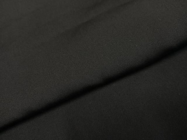 平和屋着物●男性　黒紋付・羽織セット　正絹　逸品　AABH9613ph