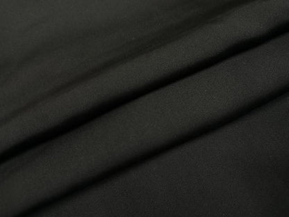 平和屋着物●男性　黒紋付・羽織セット　正絹　逸品　AABH9613ph