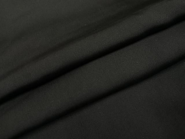 平和屋着物●男性　黒紋付・羽織セット　正絹　逸品　AABH9613ph