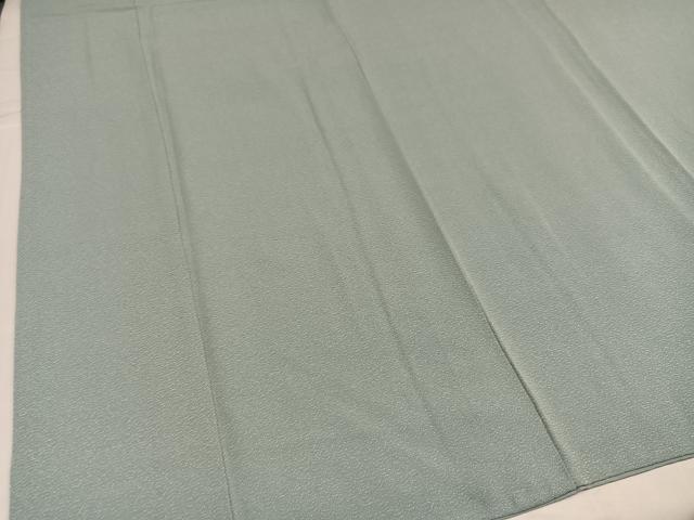 平和屋着物●上質な色無地　千草鼠色　正絹　逸品　AABH9616ph