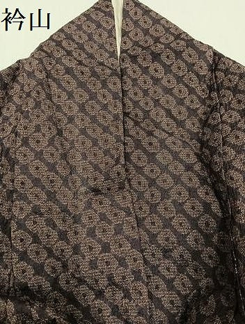 平和屋着物●上質な小紋　総絞り　正絹　逸品　AABH9623ph
