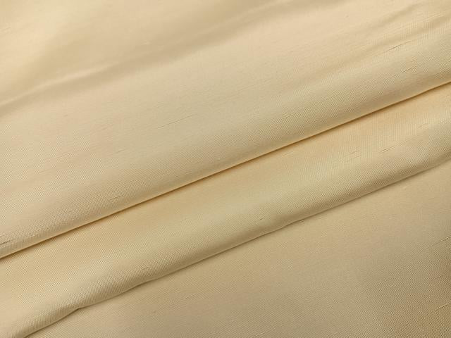 平和屋着物●上質な紬　色無地　砥粉色　正絹　逸品　AABH9625ph