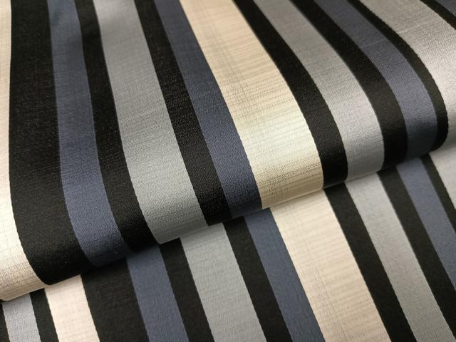 平和屋着物●上質な小紋　間道　正絹　逸品　AABH9627ph