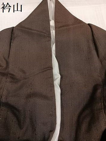 平和屋着物●お召　霞文　暈し染め　正絹　逸品　AABH9633ph