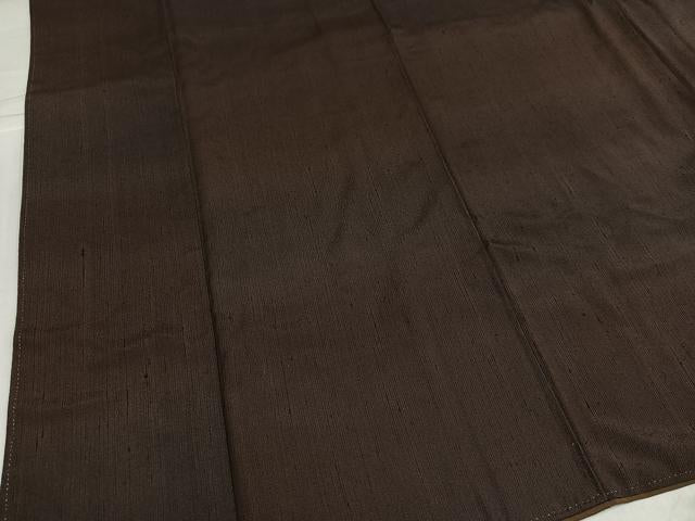平和屋着物●お召　霞文　暈し染め　正絹　逸品　AABH9633ph