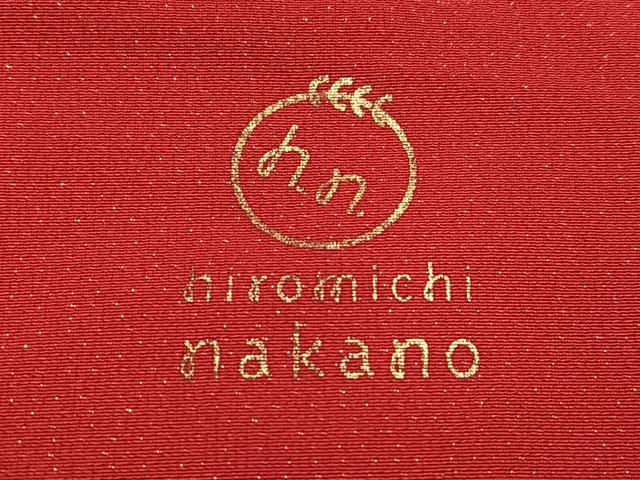 平和屋着物●ファッションブランド　hiromichi nakano　ヒロミチナカノ　振袖　花蝶文　銀通し地　正絹　逸品　AABH9638ph