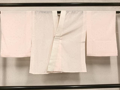 平和屋着物●長襦袢　無双仕立て　二部式　桜　正絹　逸品　AABH9640ph