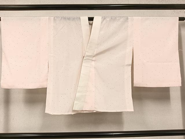 平和屋着物●長襦袢　無双仕立て　二部式　桜　正絹　逸品　AABH9640ph