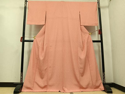 平和屋着物●江戸小紋　鮫小紋柄　正絹　逸品　未使用　AABH9675ph