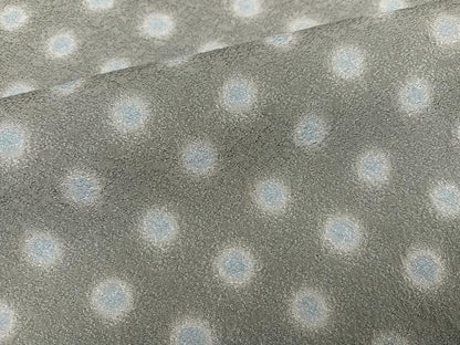 平和屋着物●樋熊哲也　訪問着　辻が花　絞り　手描き　小紋　丸文　正絹　逸品　AABH9721ph