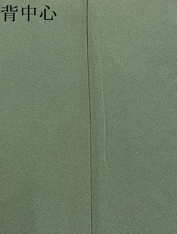 平和屋着物●上質な色無地　岩井茶色　正絹　逸品　AABH9724ph