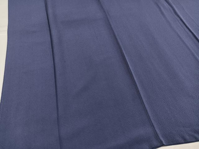 平和屋着物●ファッションデザイナー 花井幸子　色無地　紫苑色　正絹　逸品　AABH9729ph