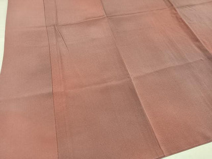 平和屋着物●染色作家　斉藤三才　小紋　霞文　暈し染め　正絹　逸品　AABH9738ph