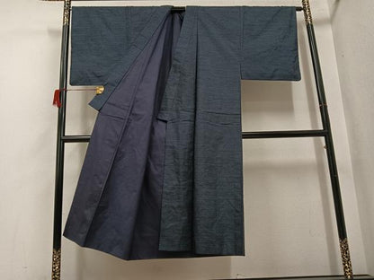 平和屋着物●男性　本場大島紬　アンサンブル　正絹　逸品　AABH9741ph