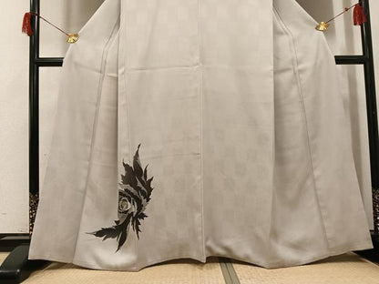 平和屋着物●訪問着　舞花文　金彩　正絹　逸品　AABH9746ph