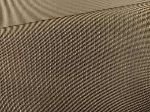 平和屋着物●江戸小紋　万筋　茶色×灰色　正絹　逸品　AABH9753ph