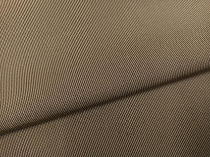 平和屋着物●江戸小紋　万筋　茶色×灰色　正絹　逸品　AABH9753ph