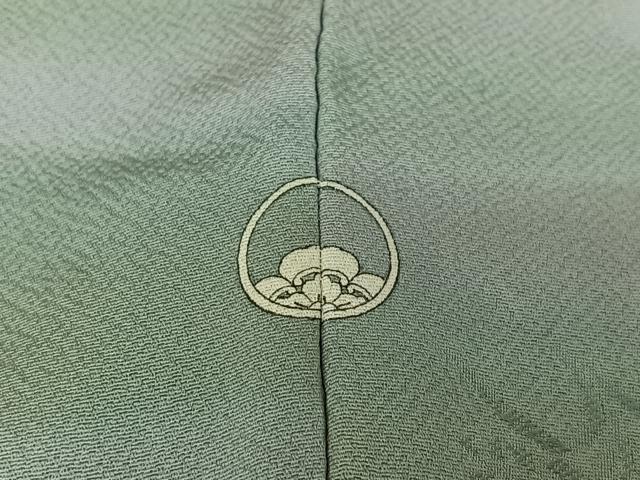 平和屋着物▽に志山染匠　西山謙一　小紋　単衣　霞文　暈し染め　正絹　逸品　AABH9777jh