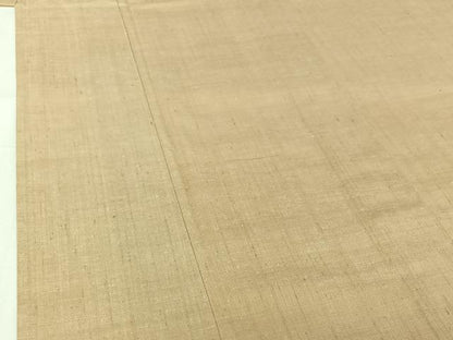 平和屋着物▽上質な紬　単衣　霞文　正絹　逸品　AABH9790jh