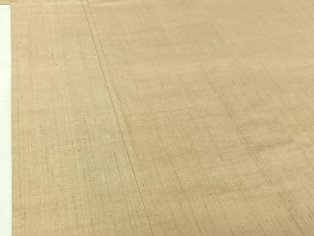 平和屋着物▽上質な紬　単衣　霞文　正絹　逸品　AABH9790jh