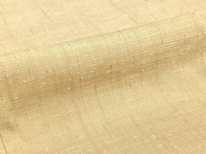 平和屋着物▽上質な紬　単衣　霞文　正絹　逸品　AABH9790jh