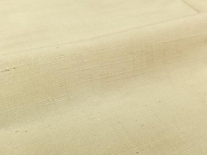 平和屋着物▽上質な紬　単衣　霞文　正絹　逸品　AABH9793jh