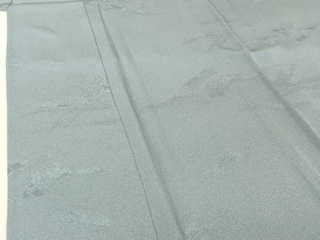 平和屋着物▽江戸小紋　単衣　草花文　正絹　逸品　AABH9797jh