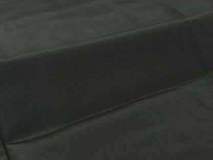 平和屋着物▽男性　単衣　黒紋付　暗黒色　正絹　逸品　AABH9803jh