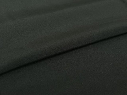平和屋着物▽男性　単衣　黒紋付　暗黒色　正絹　逸品　AABH9803jh