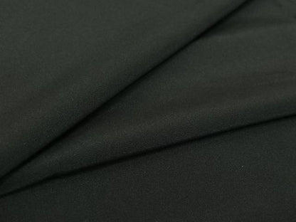 平和屋着物▽男性　単衣　黒紋付　暗黒色　正絹　逸品　AABH9803jh