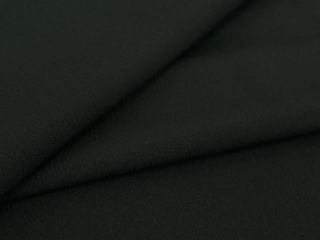 平和屋着物▽男性　単衣　黒紋付　暗黒色　キングサイズ　洗える着物　AABH9805jh