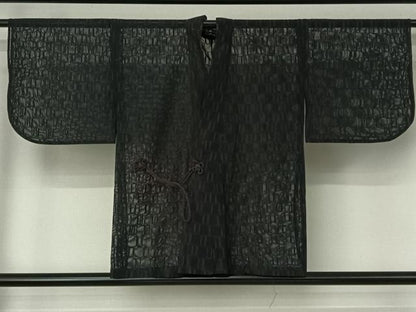 平和屋着物▽道中着　スリーシーズン　春夏秋　塵除け　亀甲文　AABH9812jh