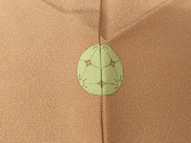 平和屋着物▽上質な色無地　単衣　虹色　正絹　逸品　AABH9823jh