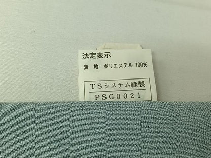 平和屋着物▽江戸小紋　単衣　鮫小紋柄　洗える着物　AABH9846jh