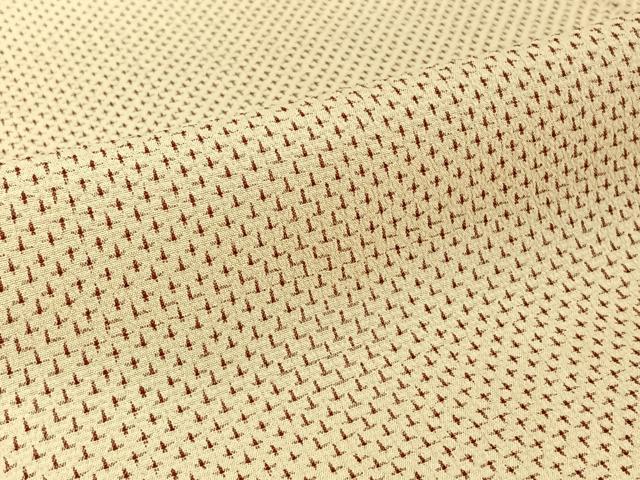 平和屋着物▽本塩沢　単衣　十字絣　正絹　逸品　AABH9881jh