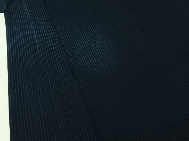 平和屋着物▽男性 紬 単衣 縞 正絹 逸品 AABH9896jh