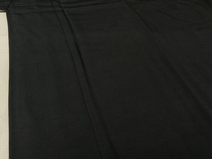 平和屋着物▽男性　紬　単衣　青褐色　正絹　逸品　AABH9897jh