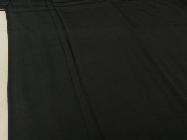 平和屋着物▽男性　紬　単衣　青褐色　正絹　逸品　AABH9897jh