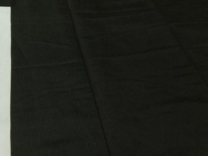 平和屋着物▽男性　紬　単衣　縞　正絹　逸品　AABH9898jh