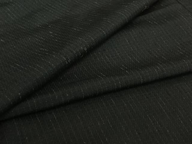 平和屋着物▽男性　紬　単衣　縞　正絹　逸品　AABH9898jh