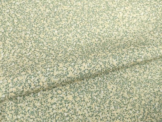 平和屋着物●京友禅の第一人者　松井青々　小紋　霞文　たたき染め　正絹　逸品　AABH9960ck