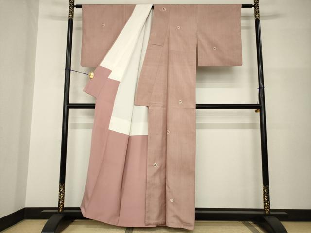 平和屋着物●上質な紬　絞り　打ち出の小槌　正絹　逸品　AABH9990ck