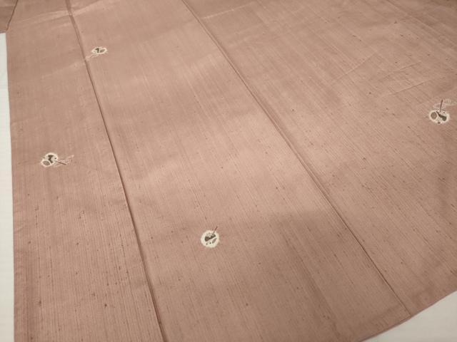 平和屋着物●上質な紬　絞り　打ち出の小槌　正絹　逸品　AABH9990ck