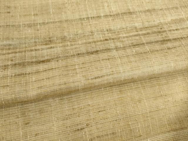 平和屋着物●上質な紬　横段文　正絹　逸品　AABH9999ck