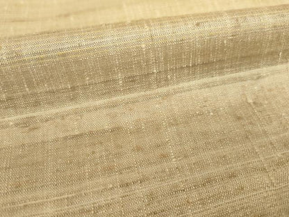 平和屋着物●上質な紬　横段文　正絹　逸品　AABH9999ck