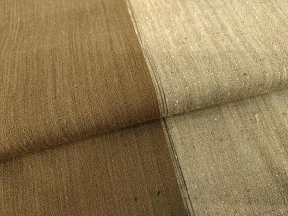 平和屋着物●上質な紬　間道　正絹　逸品　AABI0002cs