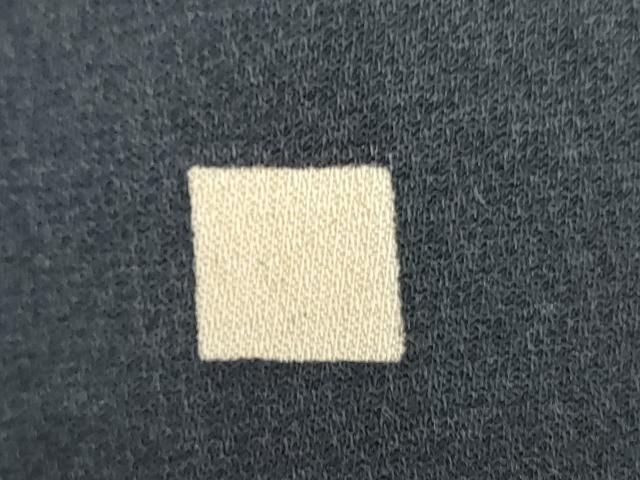 平和屋着物●男性　江戸小紋　菱文　丹後ちりめん　反端付き　正絹　逸品　未使用　AABI0009cs