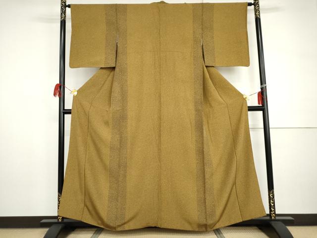 平和屋着物●上質な小紋　霞間道　正絹　逸品　AABI0016cs