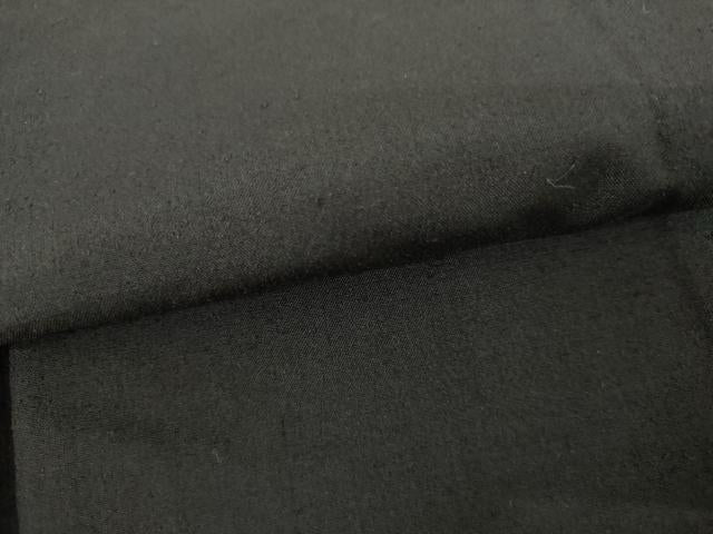 平和屋着物●男性　紬　色無地　蝋色　正絹　逸品　未使用　AABI0033cs